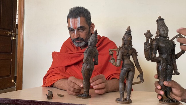 Deity Sculpting Begins for Centres of Inspiration