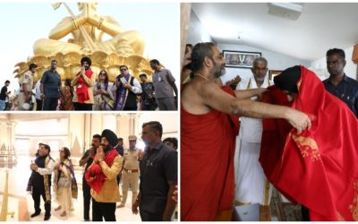 All-India Anti-Terrorist Front (AIATF) Chairman Visited Ramanuja