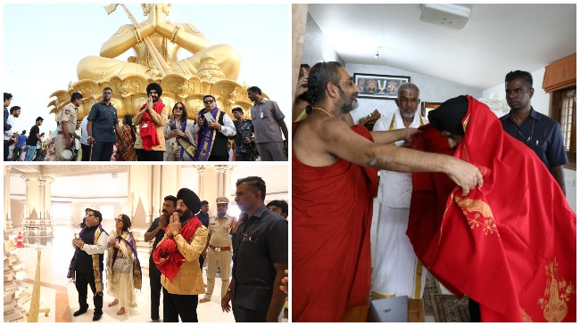 All-India Anti-Terrorist Front (AIATF) Chairman Visited Ramanuja