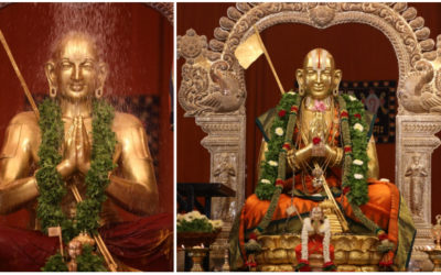 Bhagavad Ramanujacharya Thirumanjana Seva