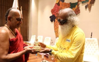 SADGURU PAYS VISIT TO JAGADGURU